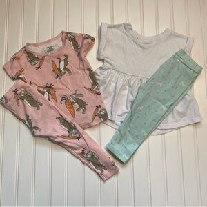 Toddler Girls Bunny Rabbit / Easter Bundle